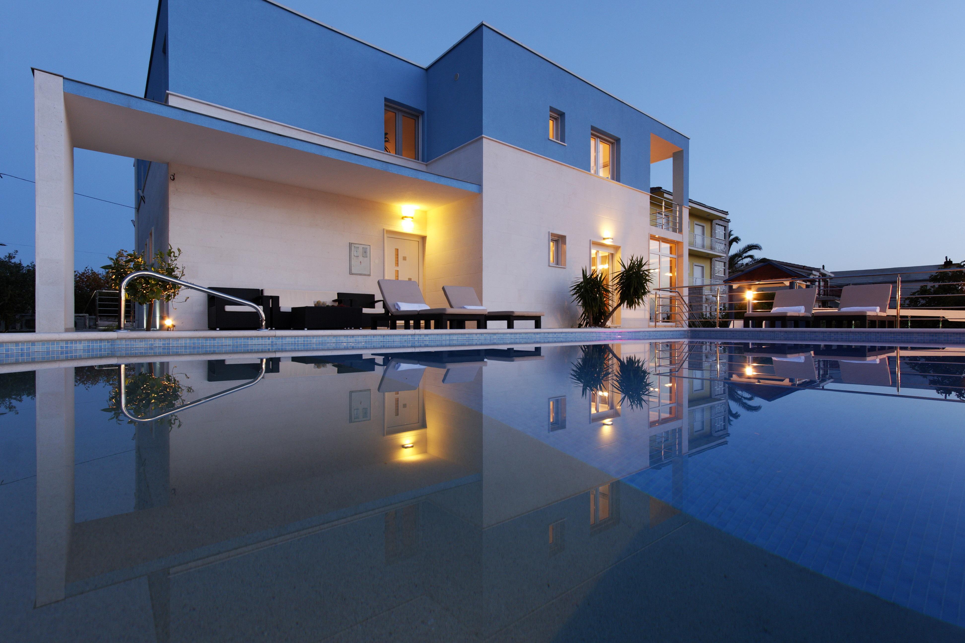 Villa Mermaid Your Croatian Haven With Luxury Pool And Scenic Views Podstrana Exterior foto