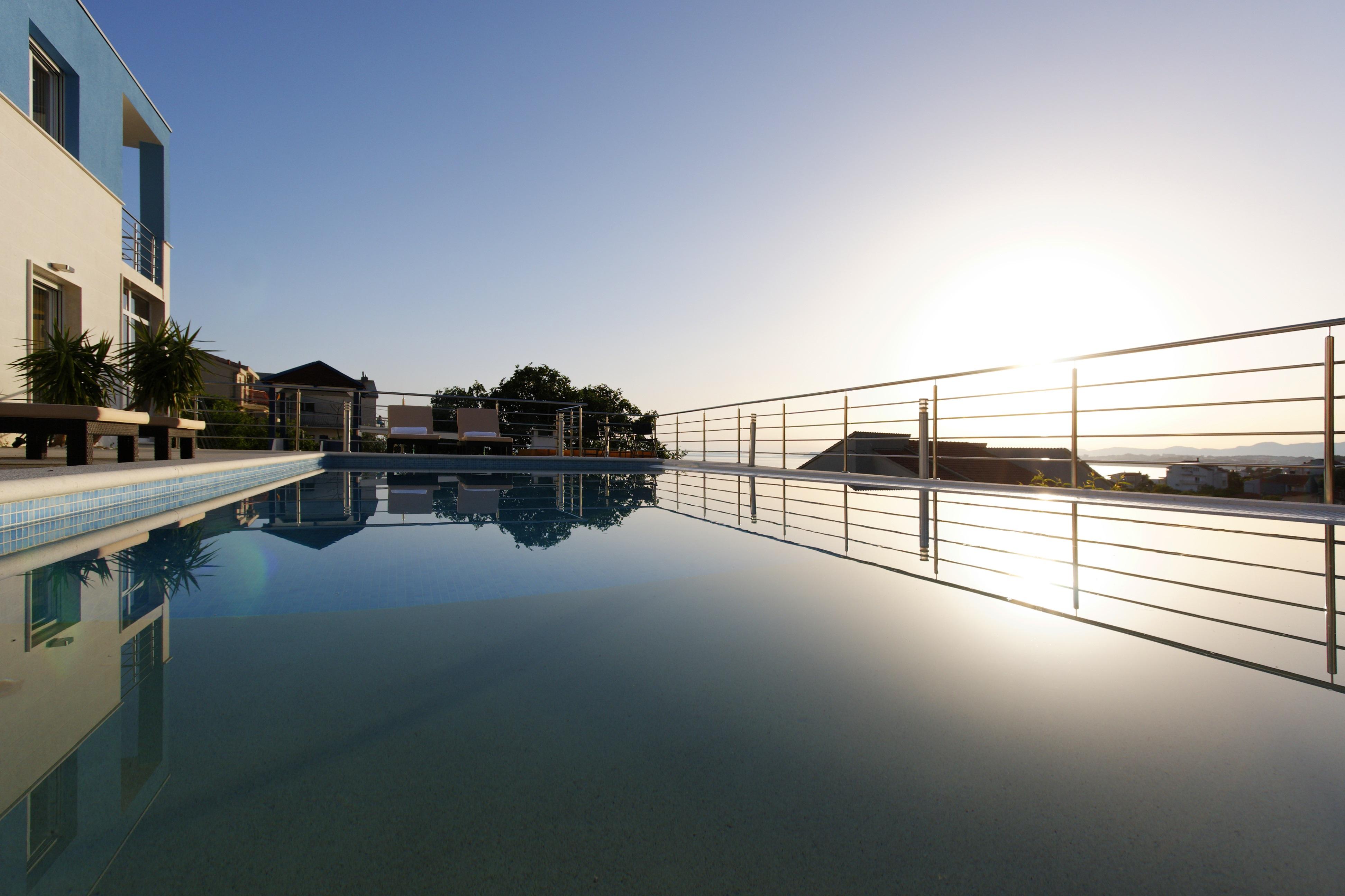 Villa Mermaid Your Croatian Haven With Luxury Pool And Scenic Views Podstrana Exterior foto